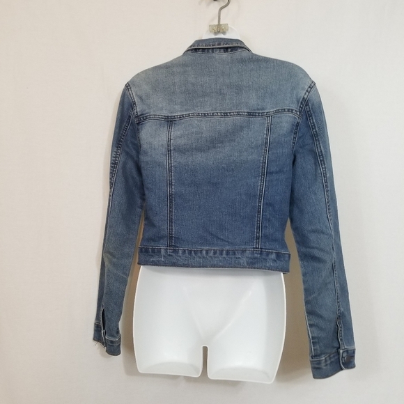 Forever 21 Denim cropped jacket - Picture 3 of 5